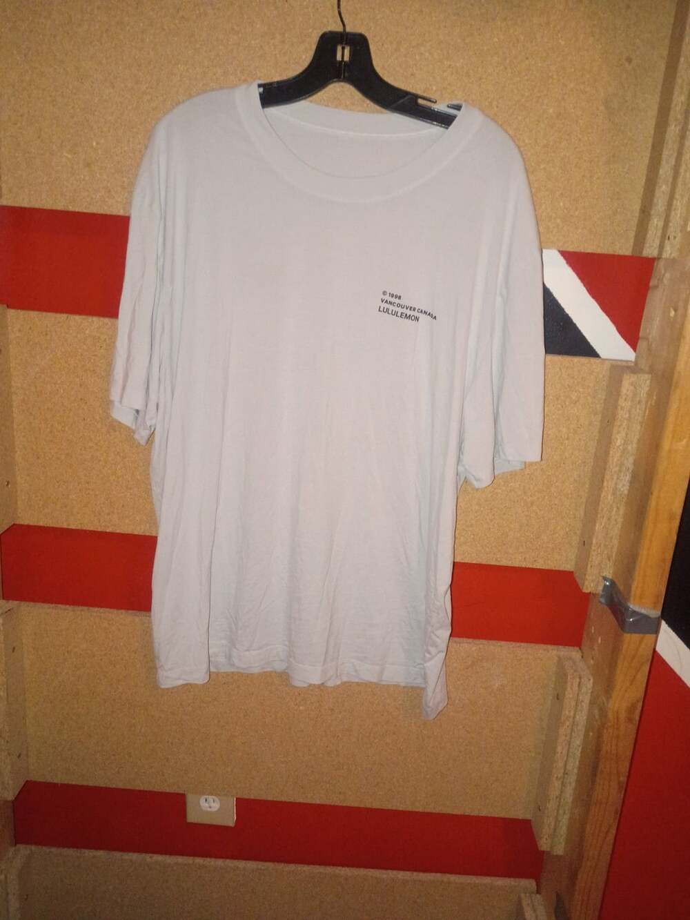 Lululemon 1998 Vancouver Canada T-Shirt Off White